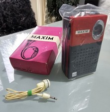 MAXIM MODEL NO.222 AM RADIO -