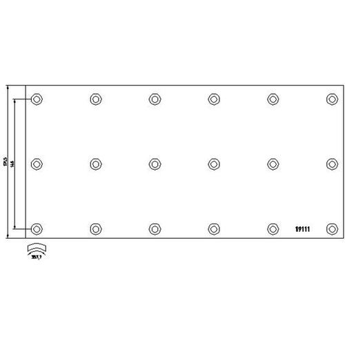 Don brake lining kit fits - don,