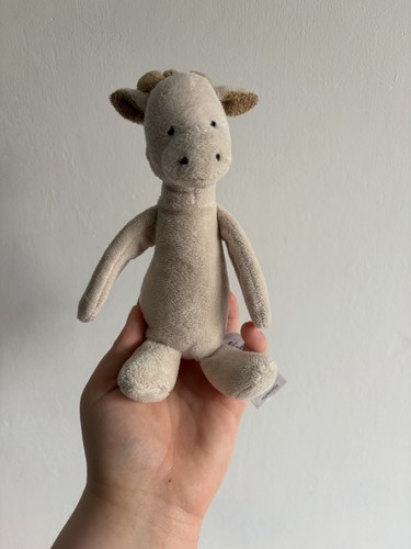 Giraffe plush toy rattle - giraffe,