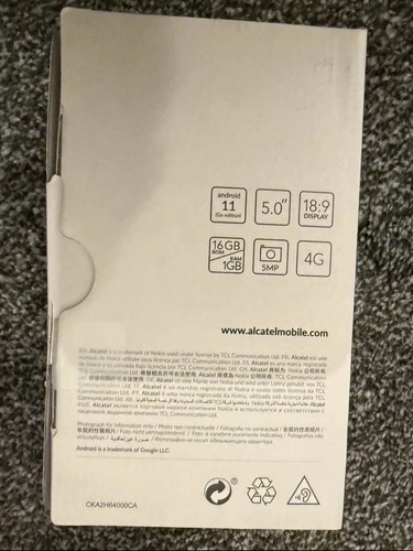 Alcatel smartphone - 1, (5033xr)