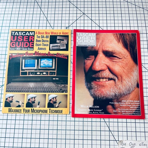 Tascam user guide lot - tascam, 1992