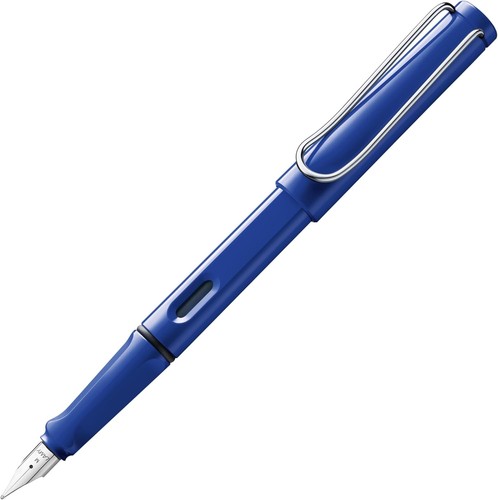 Lamy safari fountain pen - safari, blue