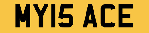 Number plate private - my,