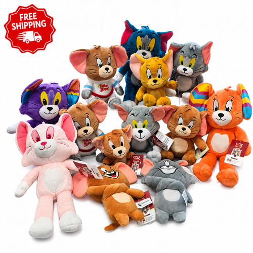 Tom jerry plush - plush, cartoon