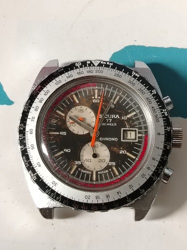 Vintage sicura chronograph - vintage,