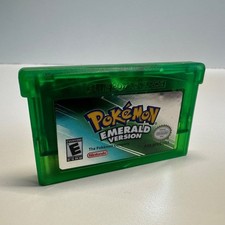 Pokémon Emerald Version Nintendo Gameboy Advanced Cartridge Excellent Condition