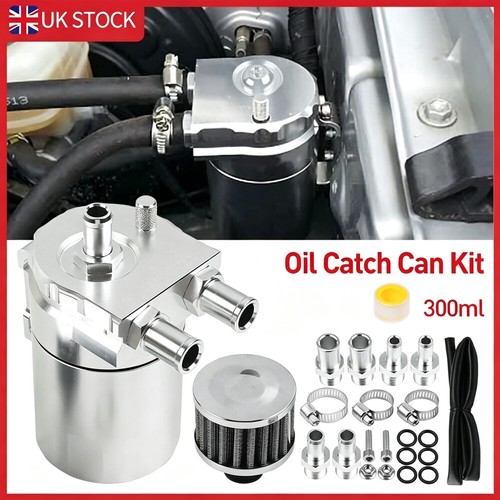 Oil catch can kit - can, breather