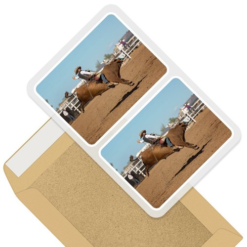 Rectangle stickers 10cm - 2,