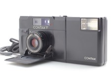 [ MINT w/ T14 Auto Flash ] Contax T Rangefinder 35mm Film Camera From JAPAN