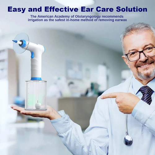 Electric ear wax removal kit - ear,