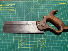 Antique Disston No. 4 back saw