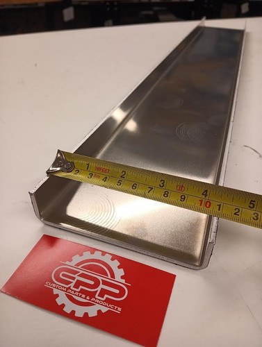 Aluminium channel profile - aluminium, u