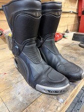 Dainese Motorcycle Boots Size 9 EU 43 Black