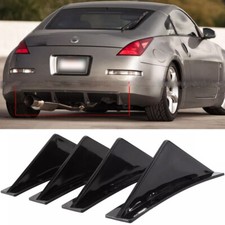 Glossy Black Rear Bumper 4