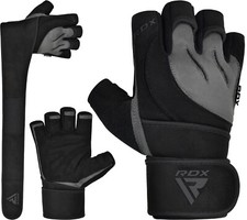 Weight Lifting Gloves by RDX, Powerlifting,Workout Gloves for Men, Wrist Support
