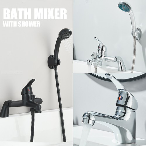Modern bathroom sink taps bath - bathroom,
