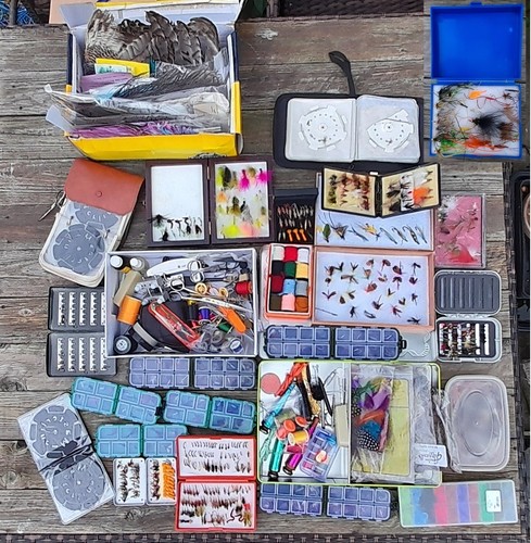 Huge fly tying job lot - huge,