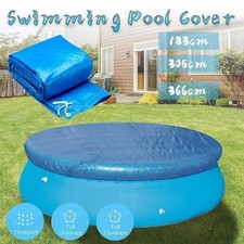 Round Swimming Pool Cover for Intex Bestway Family Garden Paddling Pools Cover