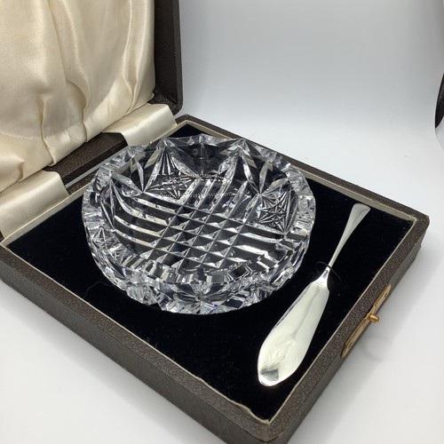 Cut crystal glass - crystal, dish