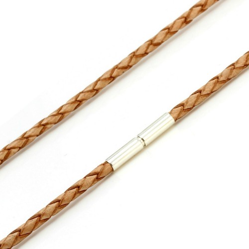 Leather necklace genuine - leather, necklace-genuine