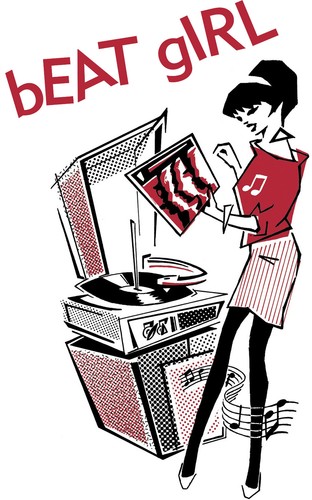 Beat girl tee shirt - beat, tone