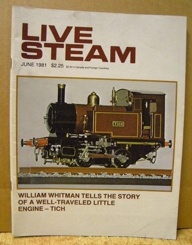 Live steam magazine 1981 - 1981, june