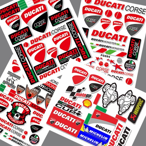 For ducati sponsor - sponsor, stickers