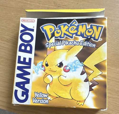 Nintendo pokémon yellow - nintendo,