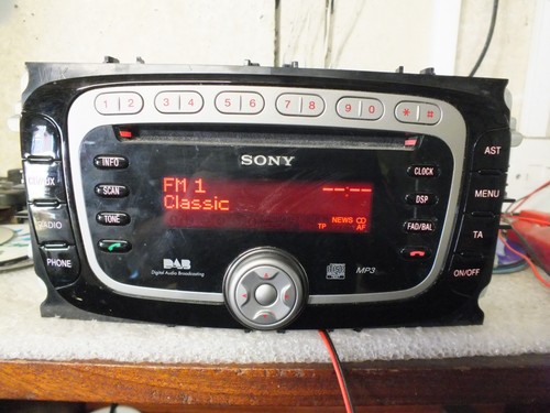 Ford sony mp3 dab - sony, radio