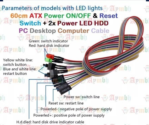 60cm atx power off - on/off, &