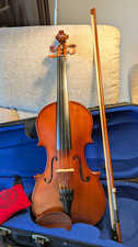 4/4 Primevera With New Case, Bow and Rosin.