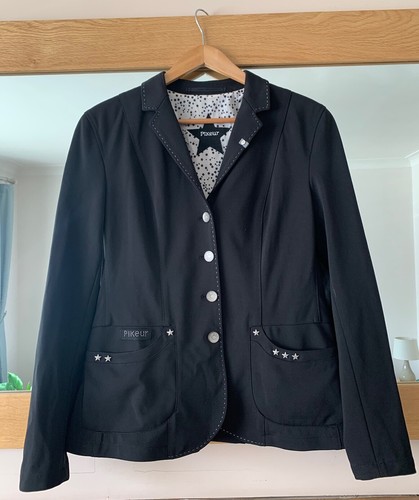 Black pikeur show jacket with - black,