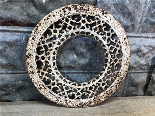 Cast iron round stove - cast,