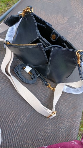 Zara black bucket - zara, ,