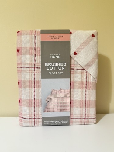 Primark tartan heart brushed - tartan,