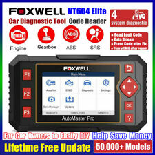 FOXWELL NT604 Elite Auto Diagnostic Tool Scan Car OBD2 Scanner ABS SRS Engine AT