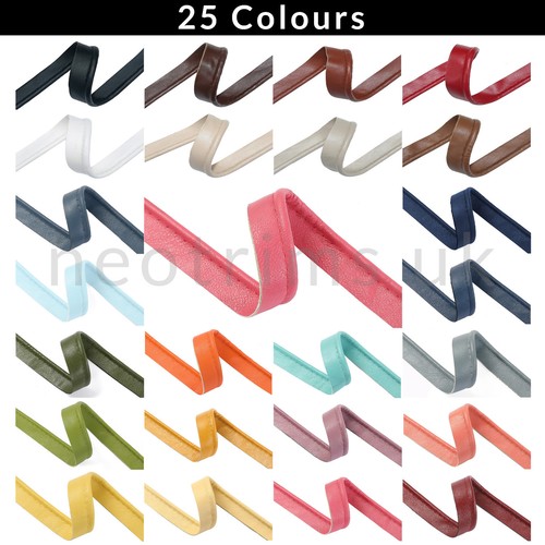 Faux leather piping trim - pu,