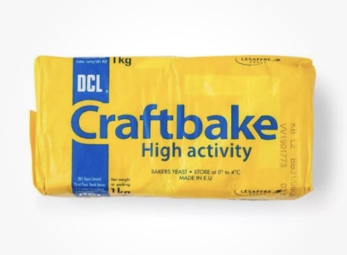Fresh yeast 1kg dcl craftbake - yeast,