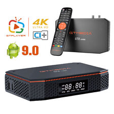 8K Android Smart TV Box Satellite Terrestrial Receiver WIFI Media Player Youtube