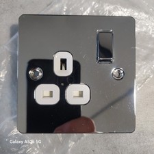 LAP 13A 1-Gang Socket polished