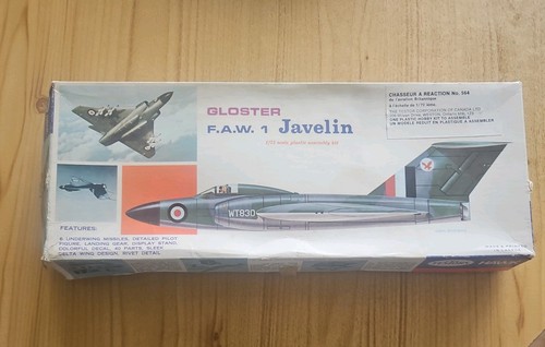 Vintage testors hawk gloster - hawk,