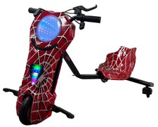 36V Electric Drifting Trike Go Kart 360 Spin Ride On Drift Car Spy Kids Teen