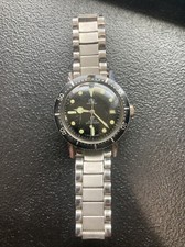 Vintage Ollech And Wajs Precision Diver Watch Manual Wind Tested At 200 Meters