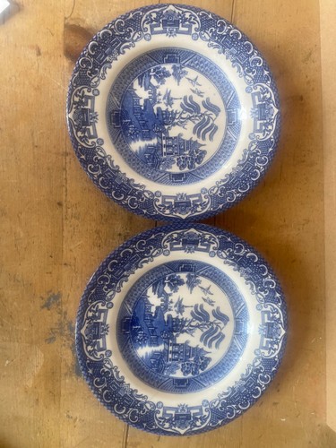 Willow pattern english - pattern,