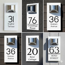 House Number Plaques