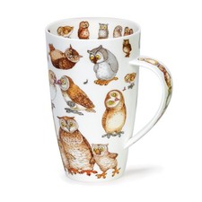 Dunoon Mugs - Henley -  Twitters Owls - Tea Or Coffee Mug New Gift Boxed