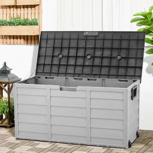 Outdoor plastic storage box - storage,