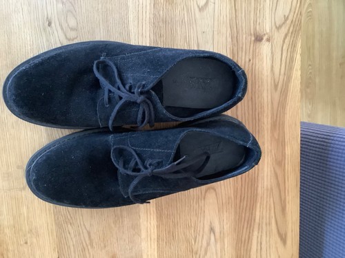 Black suede shoes - black,