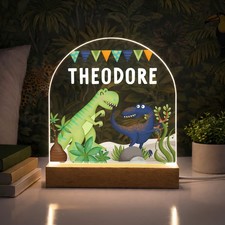 Personalised LED Dinosaur