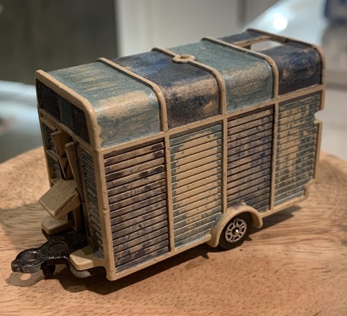 Corgi horse box trailer - horse,